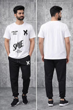 Trendy Logo-Printed Summer TracSuit For Men's