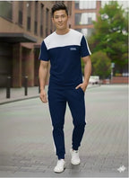 2 Pcs Men's Dri Fit Printed Track Suit