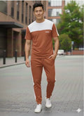 2 Pcs Men's Dri Fit Printed Track Suit