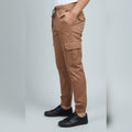 1 Pc Men's Cotton Plain Cargo Pants
