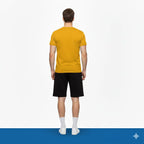 2 Pcs Men's Polyester Printed T-Shirt & Shorts Tracksuit