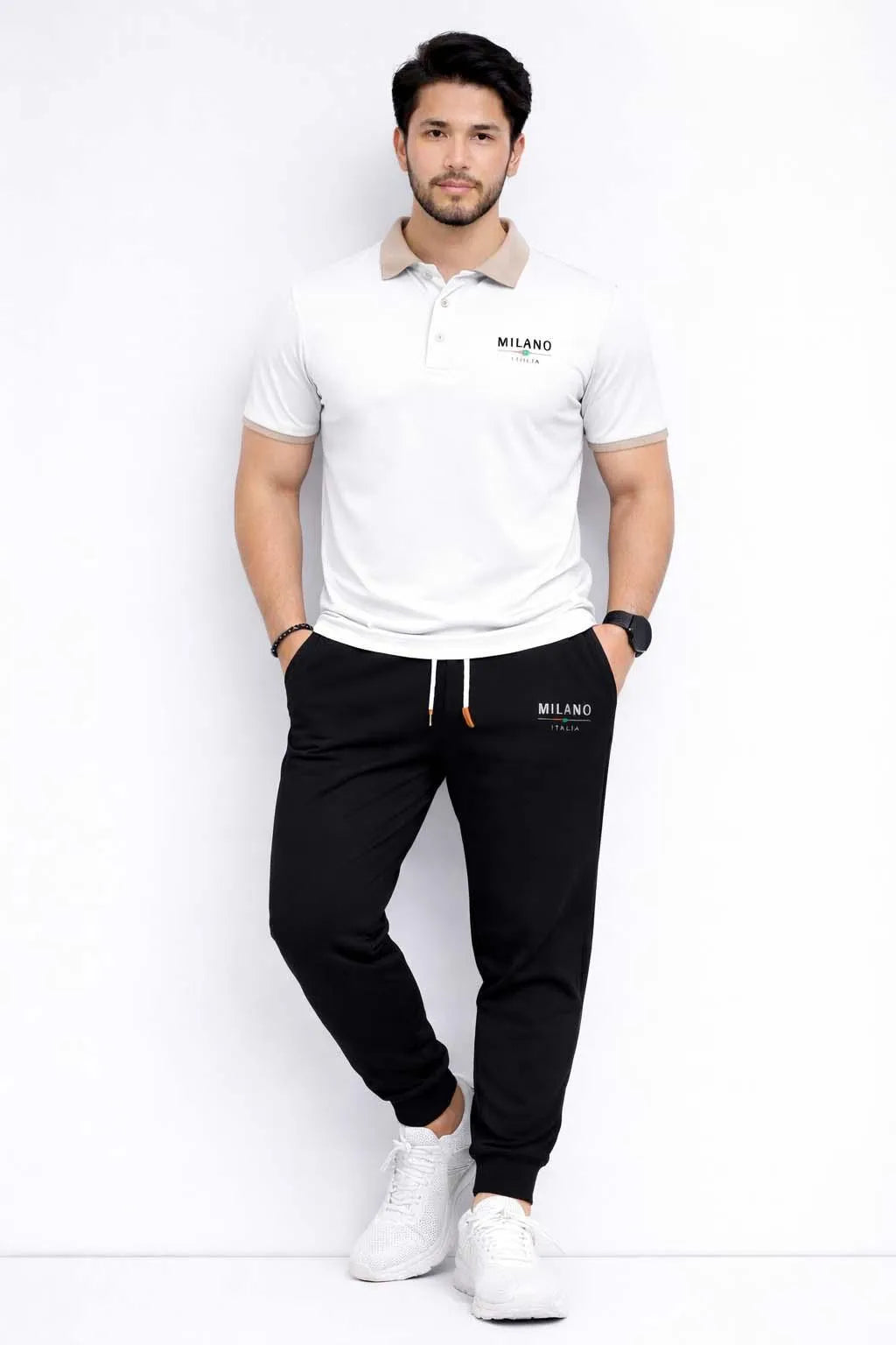 Men's Premium Printed Track Suit Set